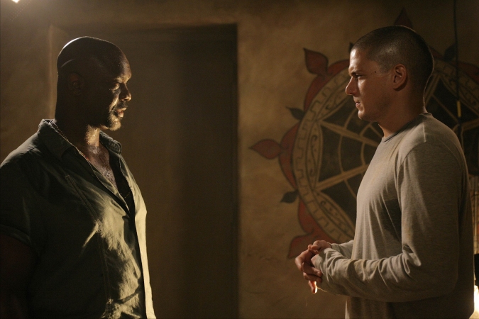 Foto Robert Wisdom, Wentworth Miller