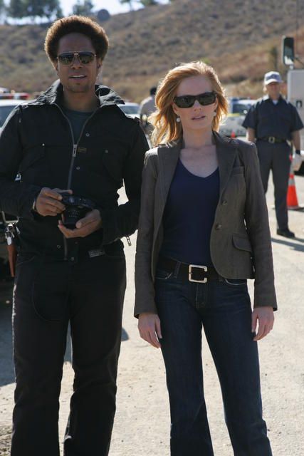 Foto Gary Dourdan, Marg Helgenberger