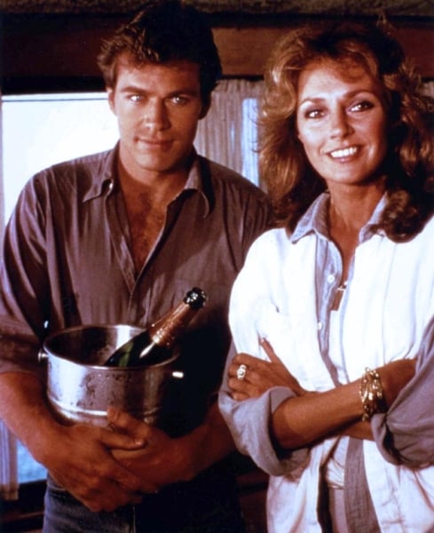 Foto Jon-Erik Hexum, Jennifer O'Neill