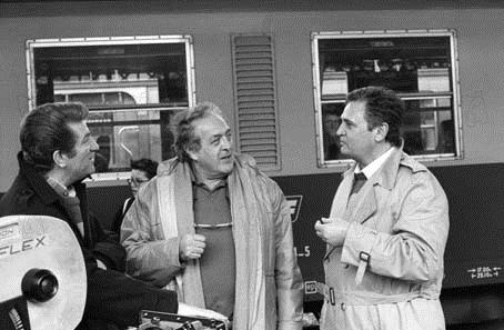 Attention, une femme peut en cacher une autre : Foto Georges Lautner, Eddy Mitchell, Roger Hanin
