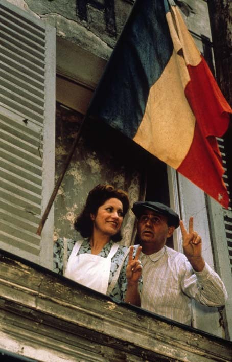 Foto Andréa Ferréol, Edouard Molinaro, Roger Hanin