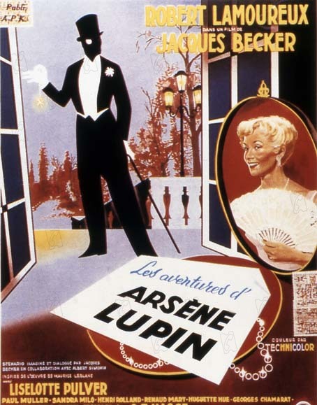 Las aventuras de Arsenio Lupin : Cartel