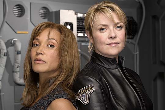 Foto Amanda Tapping, Rachel Luttrell