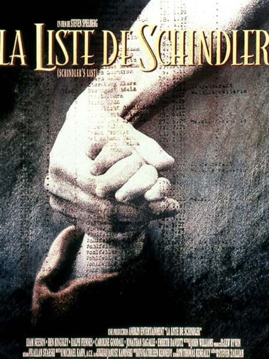 La lista de Schindler : Cartel