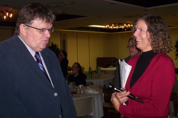 Foto Debbie Melnyk, Michael Moore