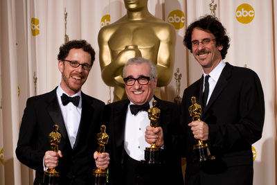 Foto Joel Coen, Ethan Coen, Martin Scorsese