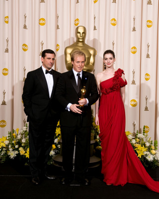 Foto Brad Bird, Anne Hathaway, Steve Carell