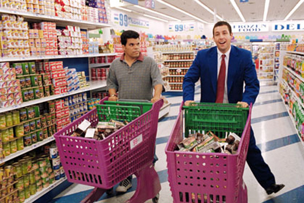 Punch-drunk love (Embriagado de amor) : Foto Luis Guzmán, Adam Sandler