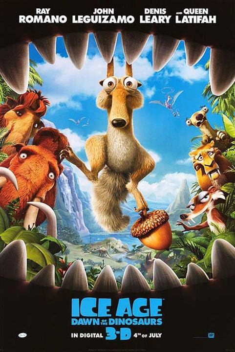 Ice Age 3: El origen de los dinosaurios : Cartel Carlos Saldanha