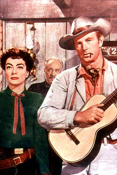 Johnny Guitar : Foto Joan Crawford, Sterling Hayden, Nicholas Ray