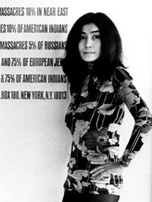 Cartel Yoko Ono