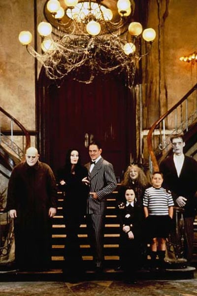 La Familia Addams : Foto Judith Malina, Carel Struycken, Christopher Lloyd, Raúl Julia, Anjelica Huston, Christina Ricci