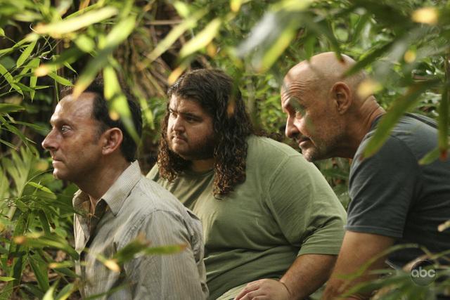 Foto Michael Emerson, Jorge García, Terry O'Quinn