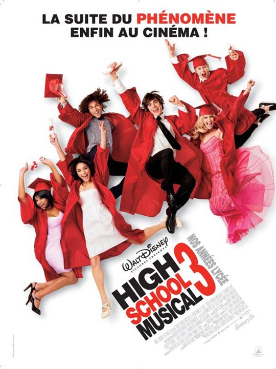 High School Musical 3: Fin de curso : Cartel Kenny Ortega