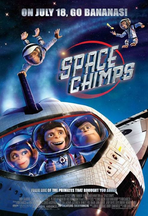Space Chimps: Misión espacial : Cartel Kirk DeMicco