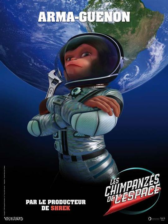 Space Chimps: Misión espacial : Cartel Kirk DeMicco