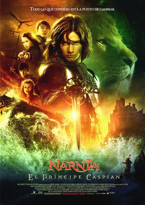 Las crónicas de Narnia: El príncipe Caspian : Cartel