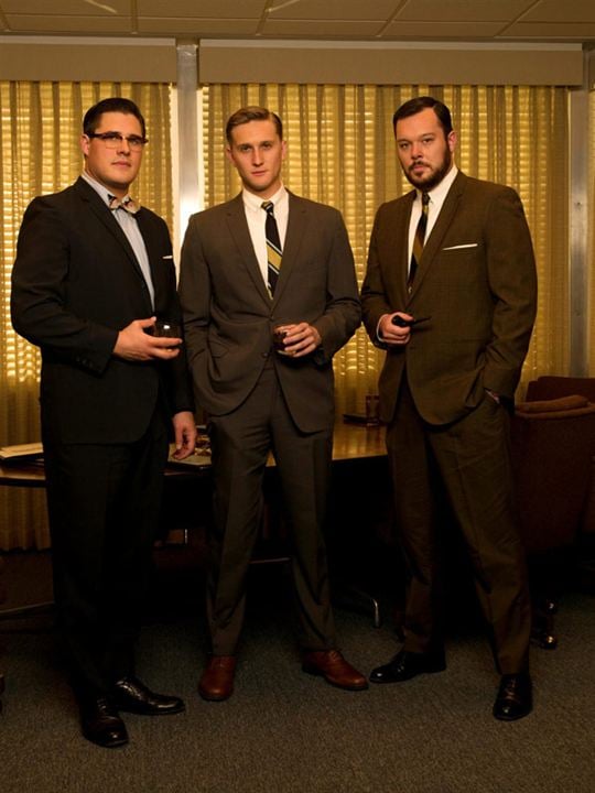 Foto Rich Sommer, Michael Gladis, Aaron Staton