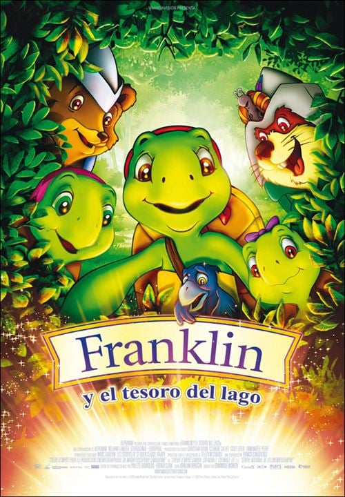 Franklin y el tesoro del lago : Cartel