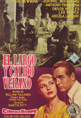 El largo y cálido verano : Cartel