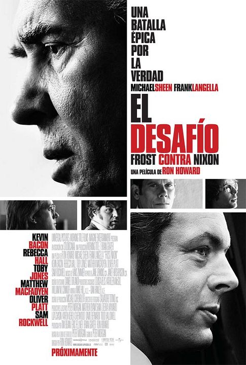 El desafío: Frost contra Nixon : Cartel