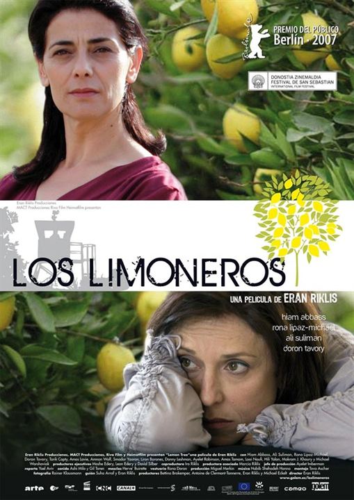 Los limoneros : Cartel