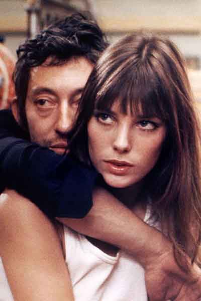 Foto Serge Gainsbourg, Pierre Koralnik, Jane Birkin