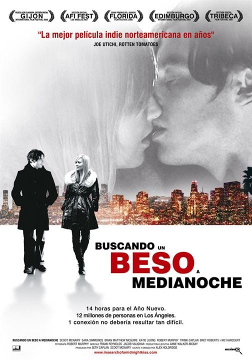 Buscando un beso a medianoche : Cartel