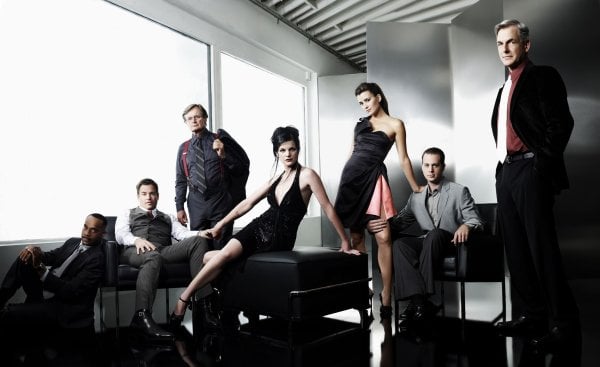 Foto Cote De Pablo, Sean Murray, David McCallum, Pauley Perrette, Michael Weatherly, Mark Harmon, Rocky Carroll