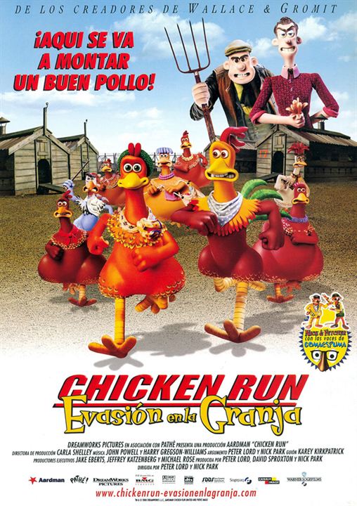 Chicken Run: Evasión en la granja : Cartel
