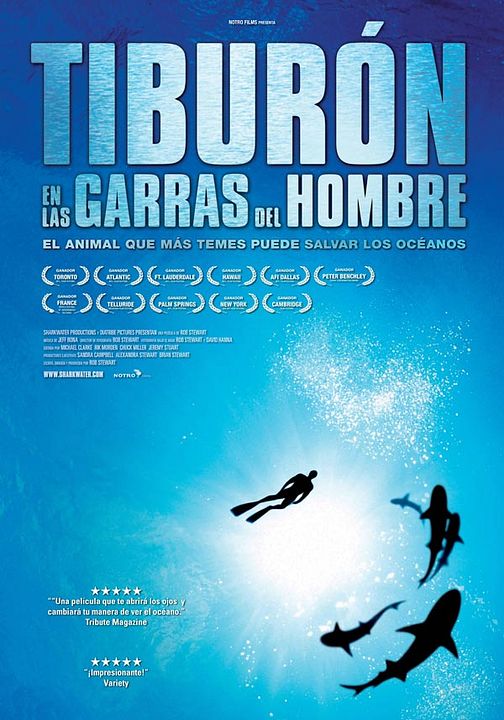 Tiburón, en las garras del hombre : Cartel