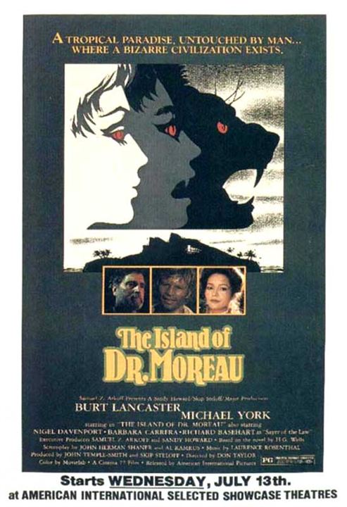 La isla del Doctor Moreau : Cartel Don Taylor