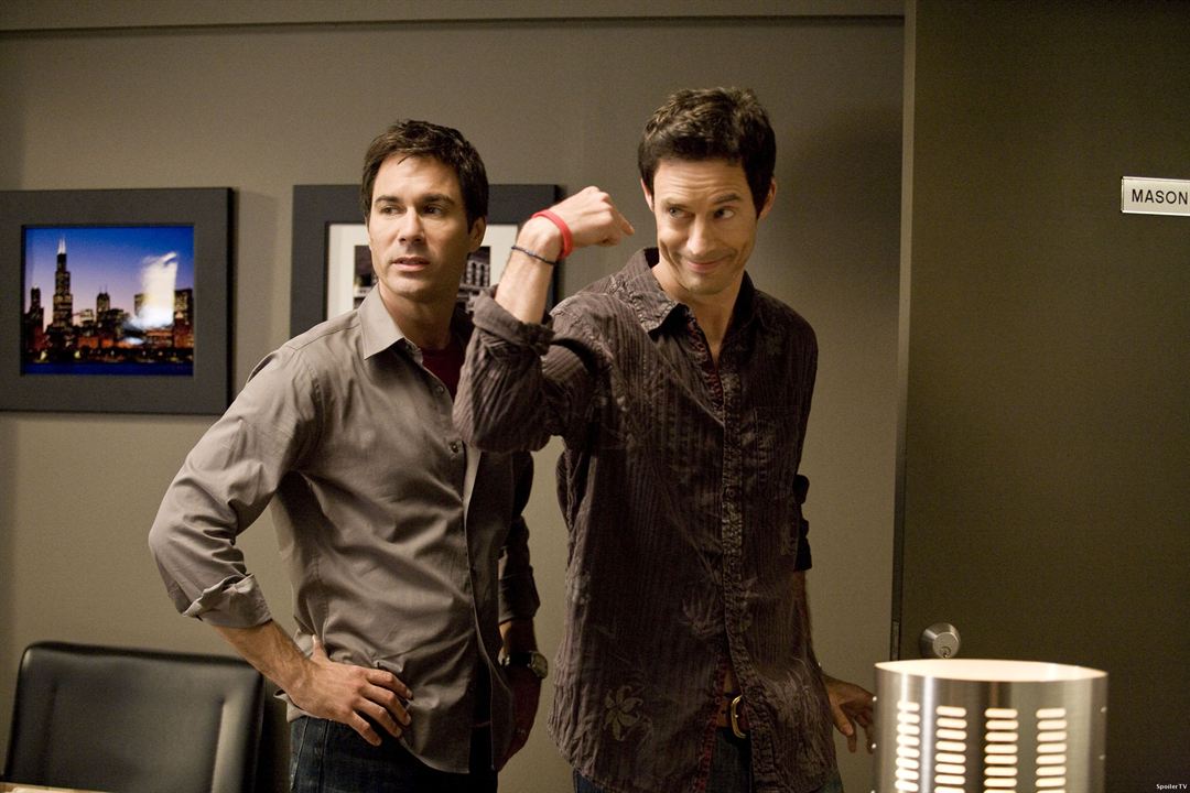 Foto Tom Cavanagh, Eric McCormack