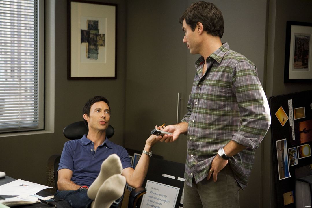 Foto Tom Cavanagh, Eric McCormack