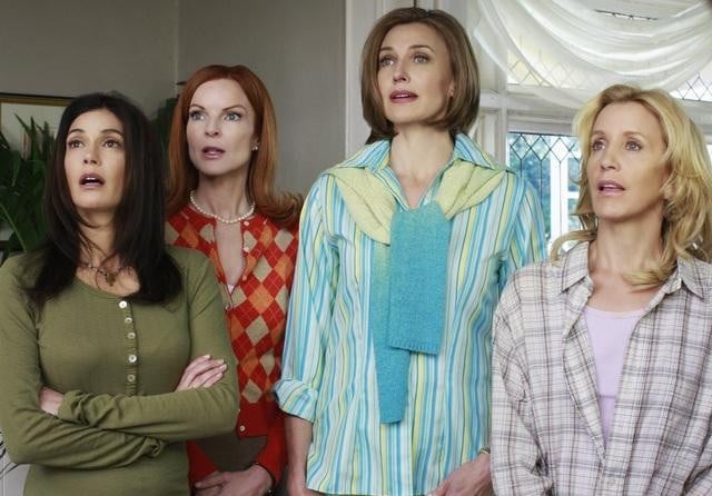 Foto Marcia Cross, Felicity Huffman, Teri Hatcher, Brenda Strong