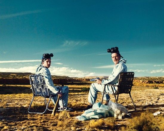 Foto Aaron Paul, Bryan Cranston