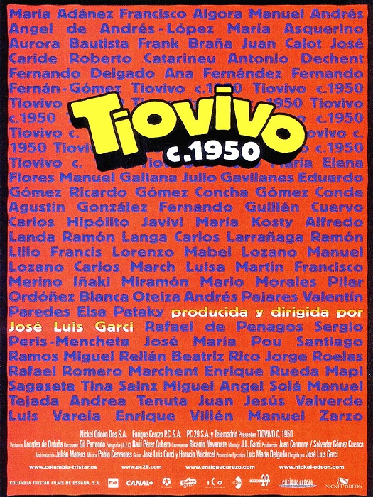 Tiovivo C. 1950 : Cartel