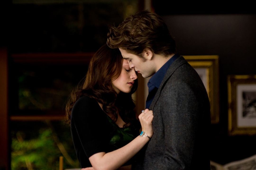 La saga Crepúsculo: Luna nueva : Foto Robert Pattinson, Stephenie Meyer, Kristen Stewart