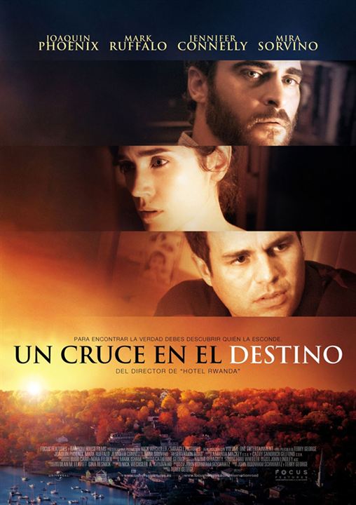 Un cruce en el destino : Cartel