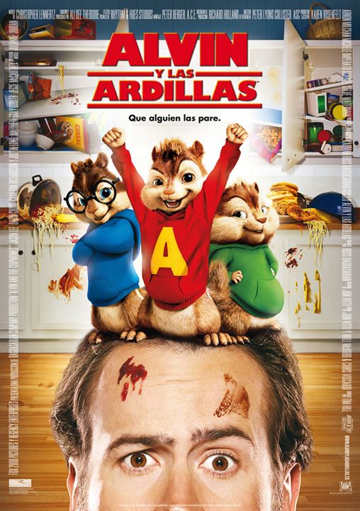Alvin y las ardillas : Cartel