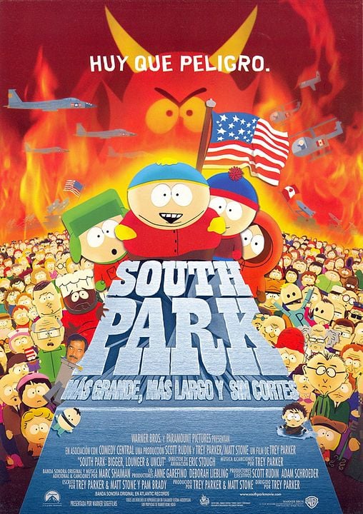 South Park - más grande, más largo y sin cortes : Cartel