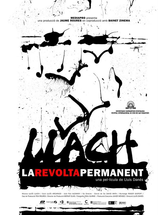 Llach: La revolta permanent : Cartel