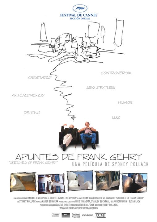 Apuntes de Frank Gehry : Cartel