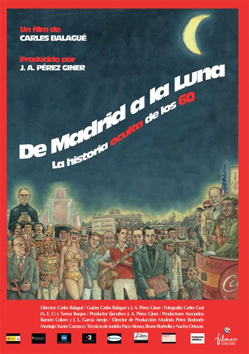 De Madrid a la Luna : Cartel
