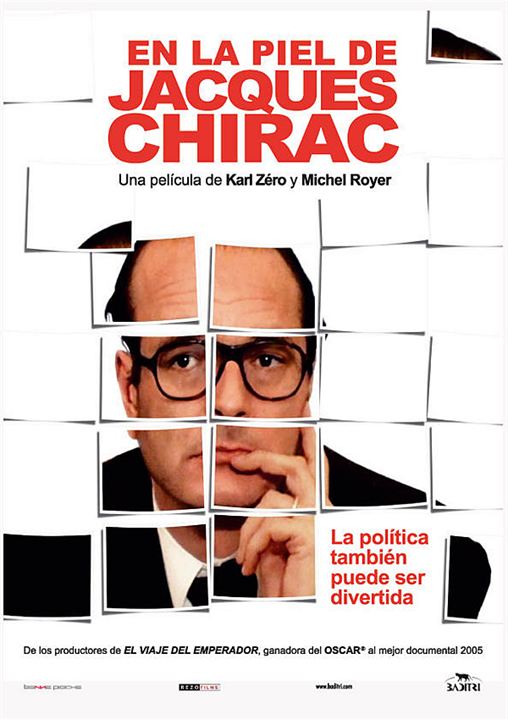 En la piel de Jacques Chirac : Cartel