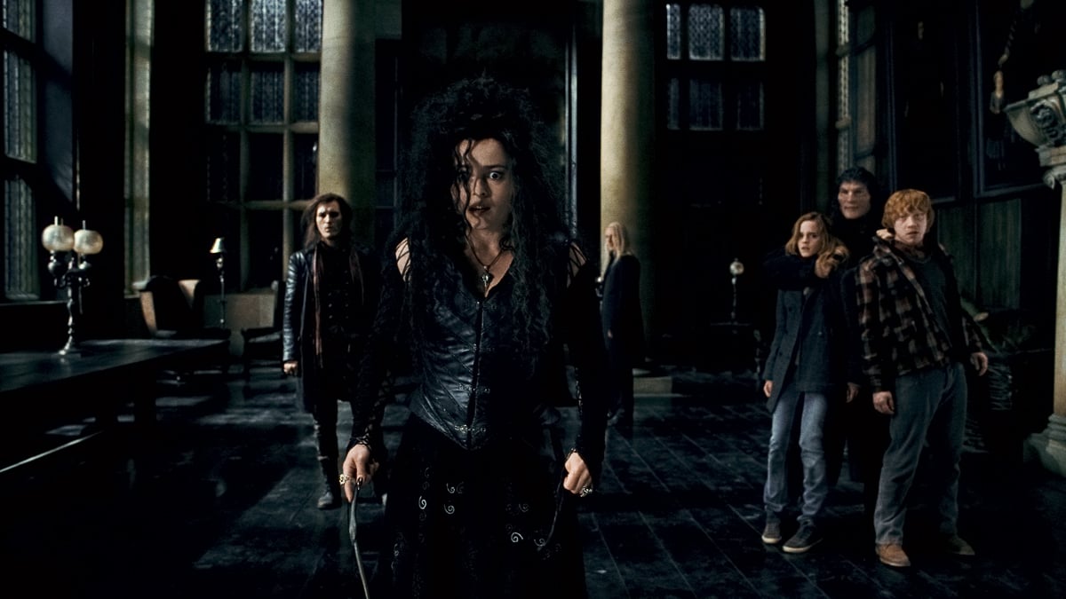 Harry Potter y las reliquias de la muerte: Parte 1 : Foto Rupert Grint, Dave Legeno, Helena Bonham Carter, Emma Watson