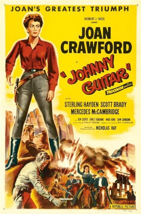 Johnny Guitar : Cartel