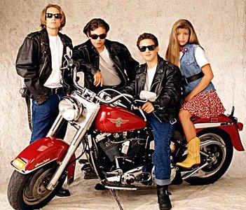 Foto Rider Strong, Ben Savage, Danielle Fishel, Will Friedle