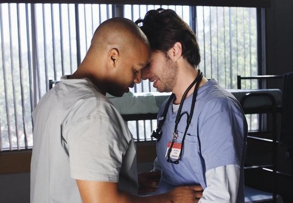 Foto Donald Faison, Zach Braff