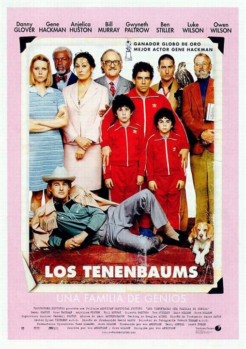 Los Tenenbaums, una familia de genios : Cartel
